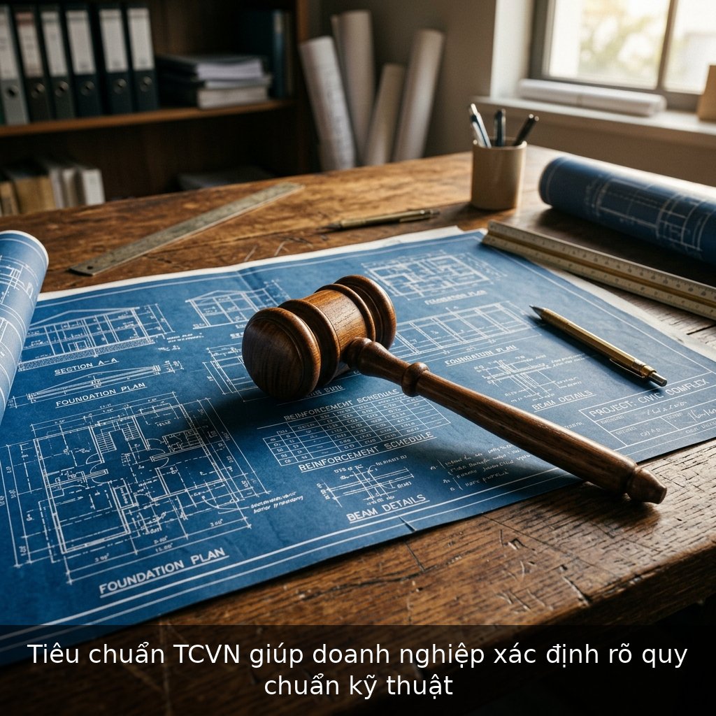 Tiêu chuẩn TCVN giúp doanh nghiệp xác định rõ quy chuẩn kỹ thuật