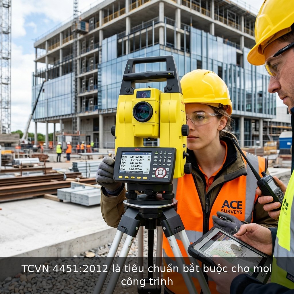 TCVN 4451:2012 là tiêu chuẩn bắt buộc cho mọi công trình