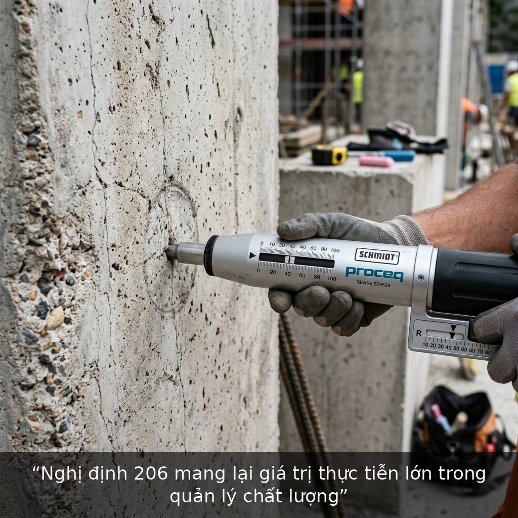 “Nghị định 206 mang lại giá trị thực tiễn lớn trong quản lý chất lượng”